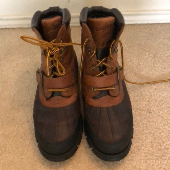 Ralph Lauren Polo Sport men's boots size 11 - Picture 2 of 8
